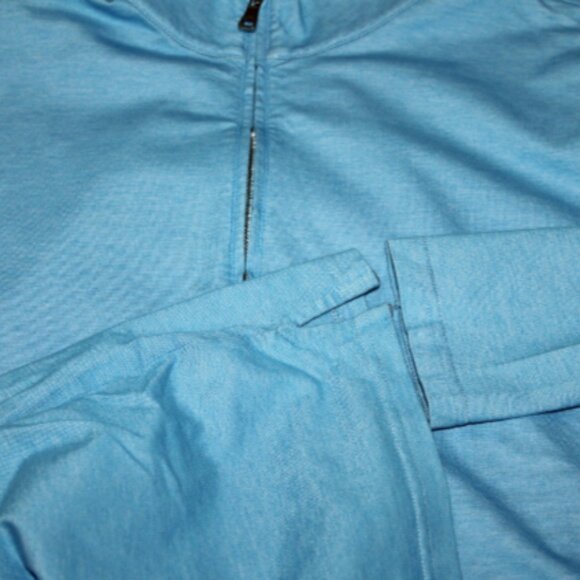 Beautiful Peter Millar Crown Collection Luxury Cotton Blend 1/4 Zip Pullover, XL - Picture 5 of 10